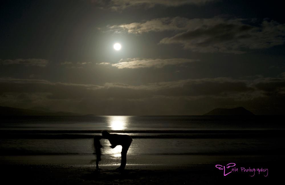  as the blue moon rose.. and the whales played... we danced under the moon with  Lata Photography   